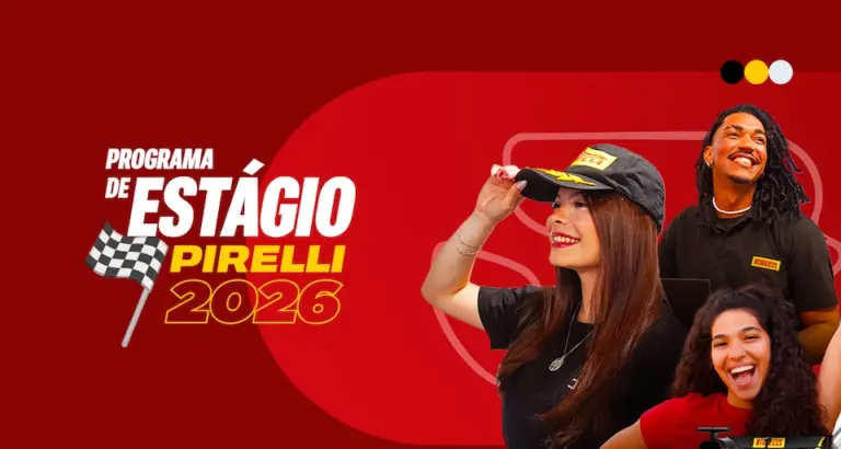 Pirelli abre inscrições para o Programa de Estágio 2026