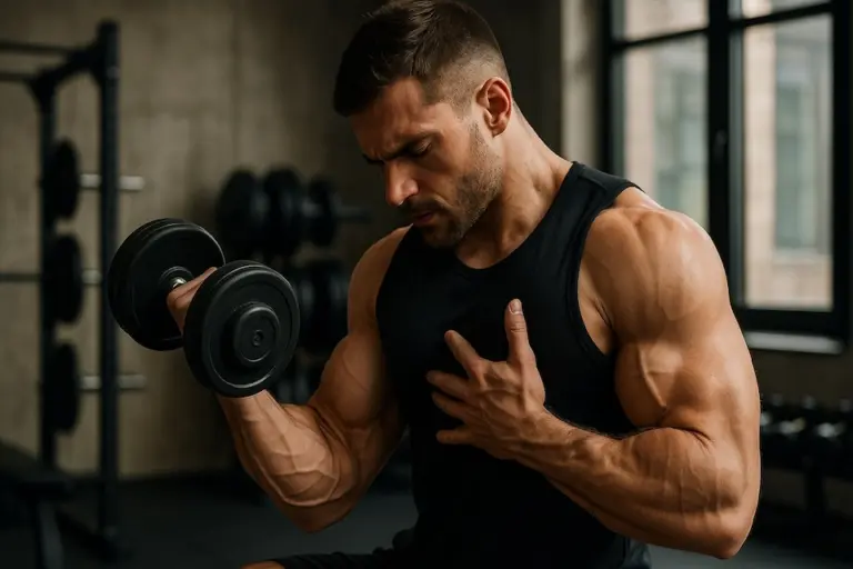 Conexão mente-músculo: o treino que começa no cérebro