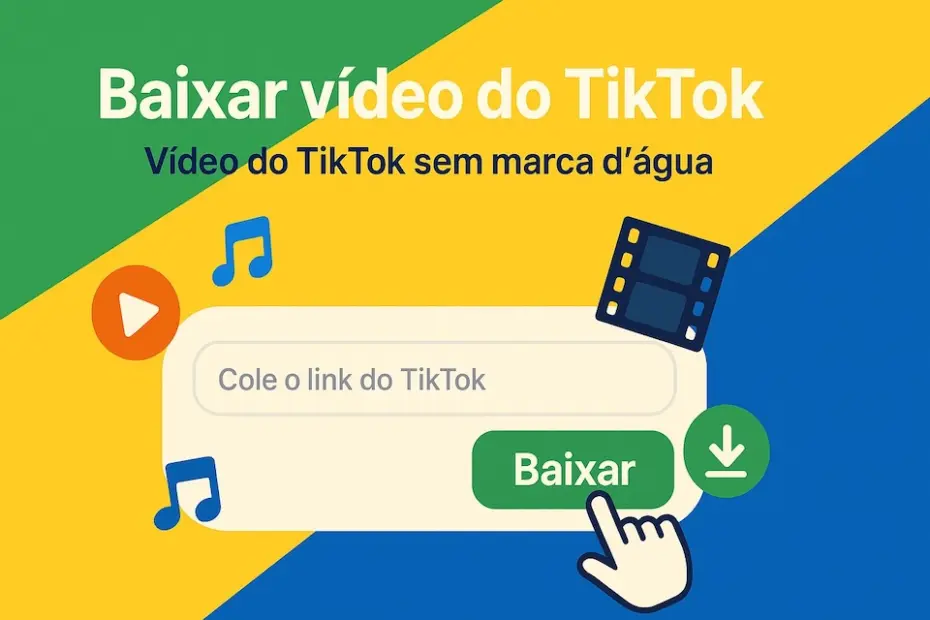 TikTok Downloader: Baixar Vídeo do TikTok Sem Marca D'água 2026