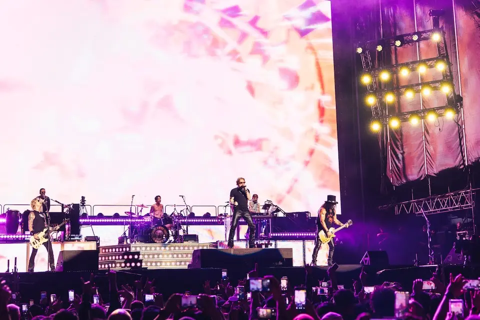 Últimos ingressos à venda para novo show do Guns N' Roses em Santa Catarina