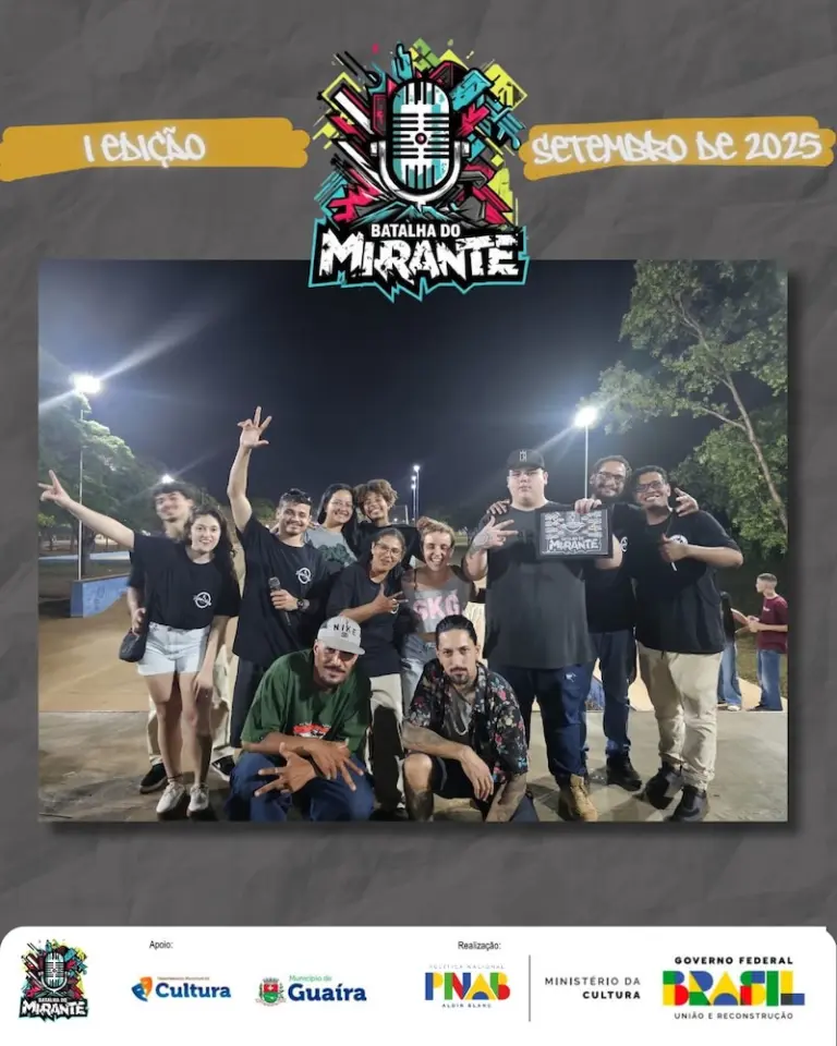 Primeira Edição da Batalha do Mirante reúne talentos e fortalece a cena hip-hop em Guaíra