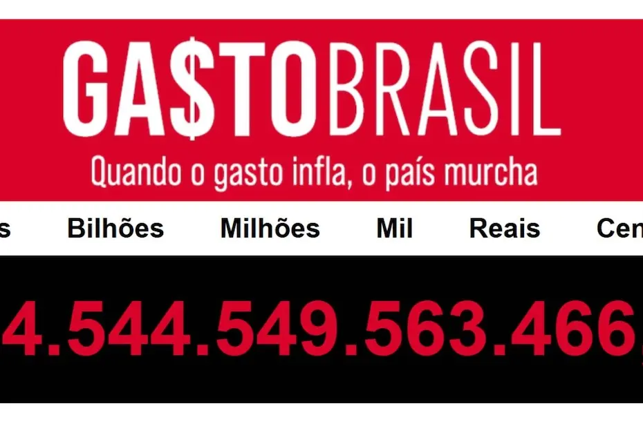 Gasto Brasil- Gastos públicos superam R$ 4,5 trilhões em 2025 e pressionam debate sobre ajuste fiscal
