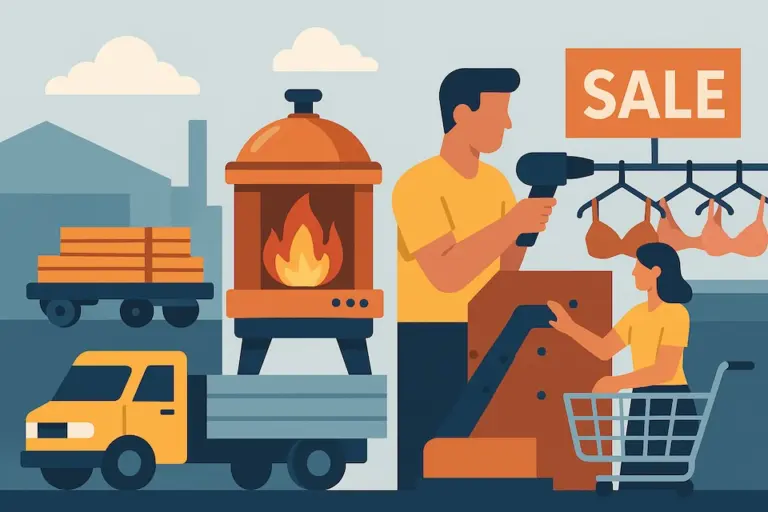 Otimização em todos os setores: lições de eficiência da fábrica ao ponto de venda varejista