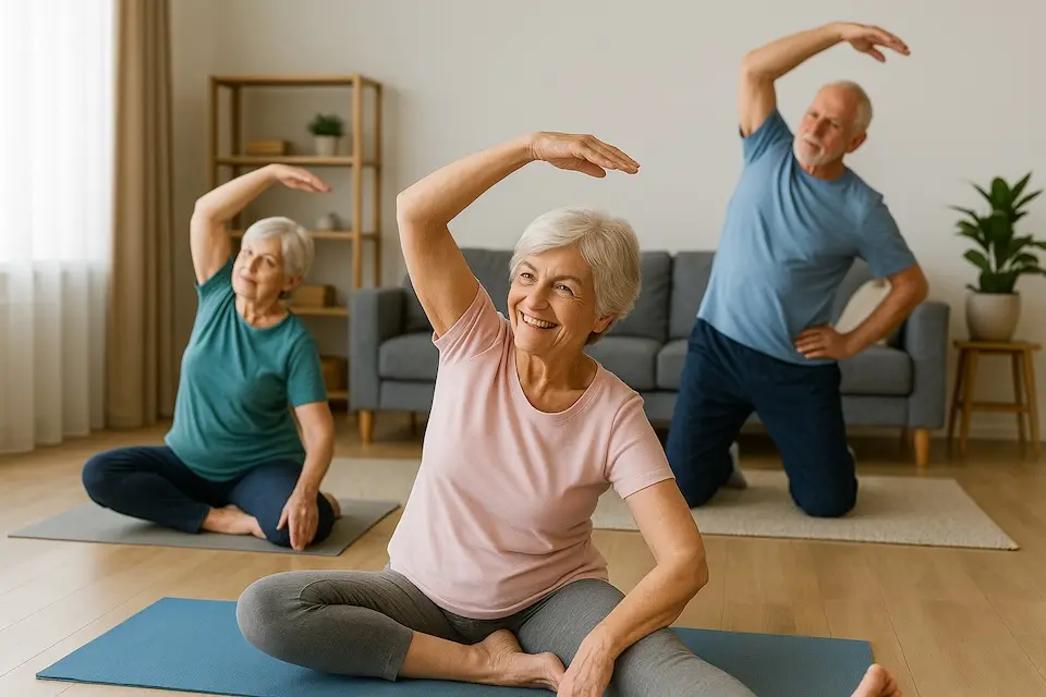 Pesquisas apontam que treinar em casa garante autonomia e segurança para pessoas 60+