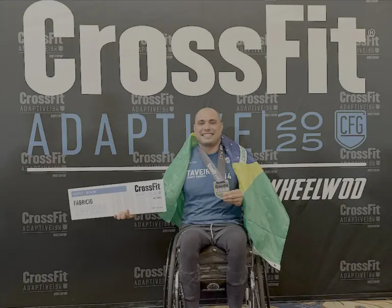 Vice-campeão Mundial de CrossFit adaptado faz palestra no Instituto Mark’s sobre inclusão e alta performance