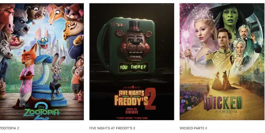 CINEMA! Cine Energia Guaíra divulga programação de 18 a 23 de dezembro