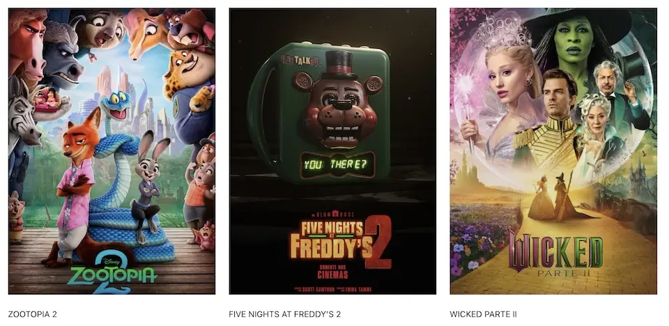 CINEMA! Cine Energia Guaíra divulga programação de 18 a 23 de dezembro