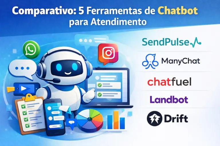Comparativo: 5 Ferramentas de Chatbot para Turbinar seu Atendimento