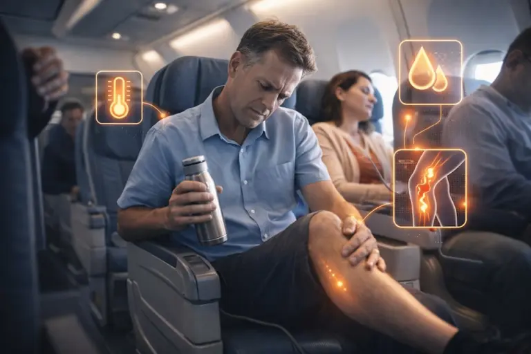 Especialista orienta como prevenir trombose durante longos períodos sentado em viagens