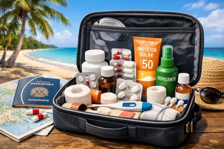 Farmacinha de viagem: o que não pode faltar na mala para uma viagem segura nas férias