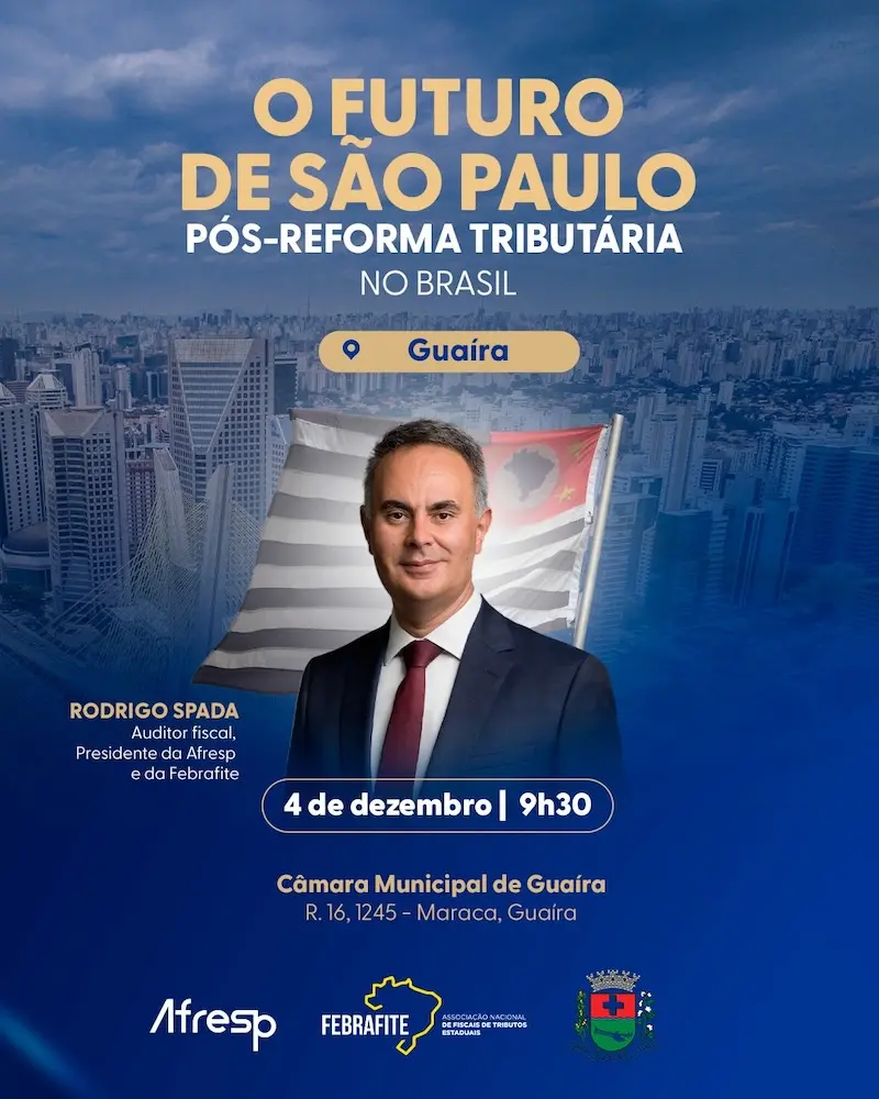 Guaíra recebe palestra de Rodrigo Spada sobre os impactos da Reforma Tributária capa