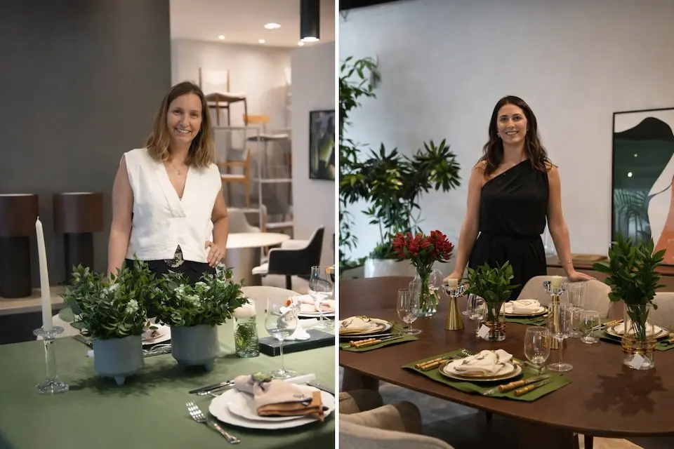 Natal: Mesas decoradas tornam momento ainda mais especial