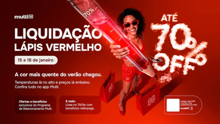 RibeirãoShopping e ShoppingSantaÚrsula realizam live no TikTok durante Liquidação Lápis Vermelho de Verão 2026