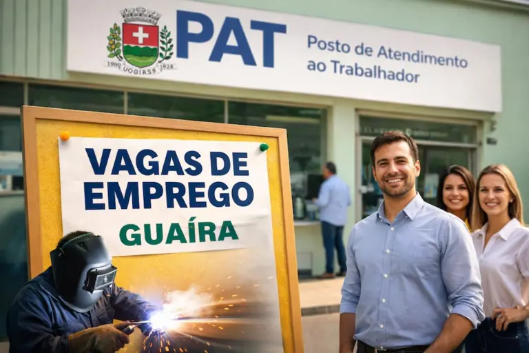 Vagas de emprego disponíveis no PAT de Guaíra; Confira!