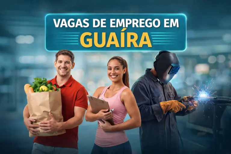Vagas de emprego em Guaíra: inscrições abertas no PAT (21/01/2026)