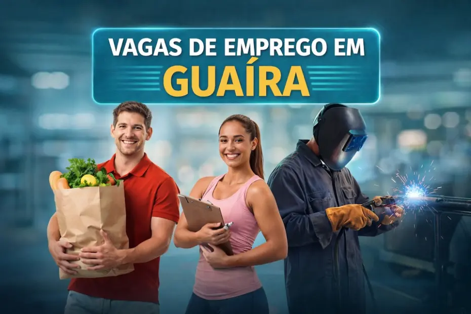 Vagas de emprego em Guaíra: inscrições abertas no PAT (21/01/2026)