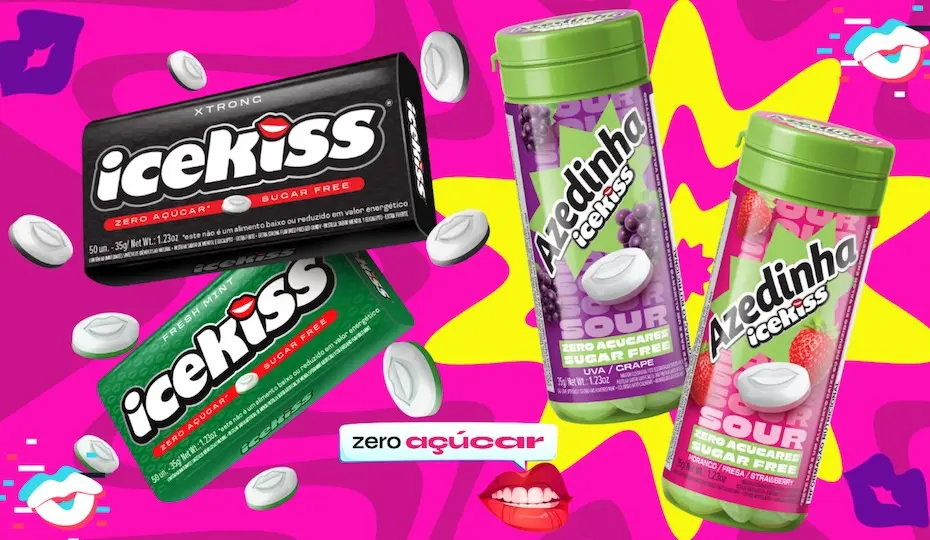 Icekiss se reposiciona, estreia linha zero açúcar e inaugura nova fase de expansão da marca