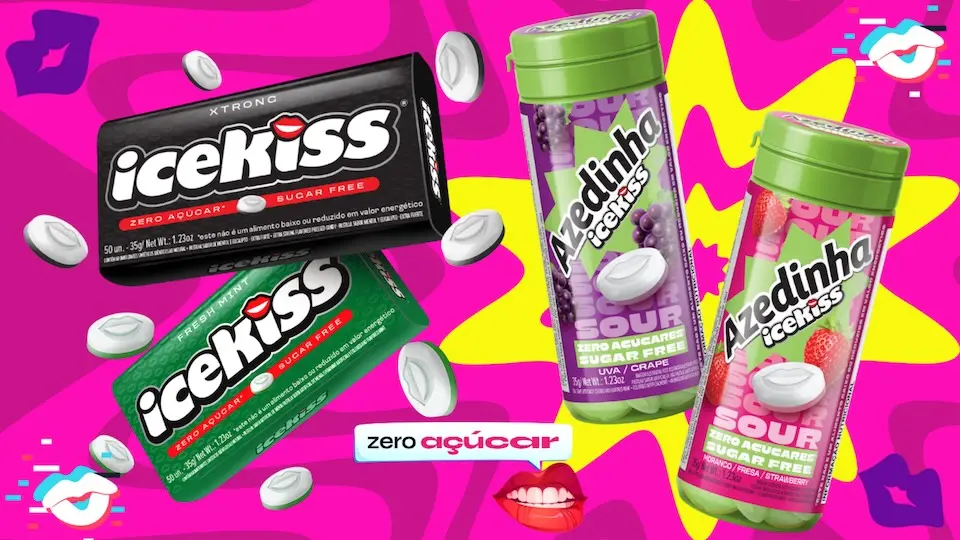 Icekiss se reposiciona, estreia linha zero açúcar e inaugura nova fase de expansão da marca