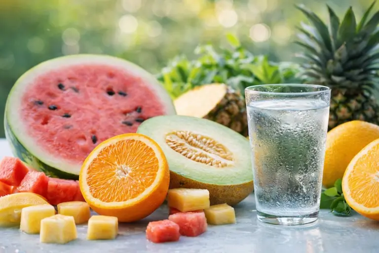 Jasmine explica como a alimentação influencia o bem-estar no verão