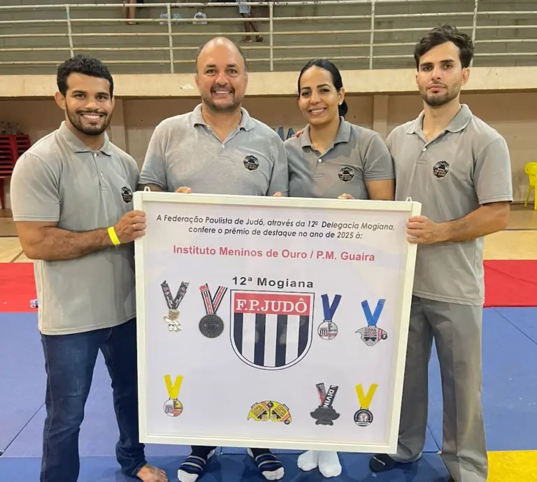 Judô de Guaíra conquista Prêmio “Top 10” da Federação Paulista e consolida sucesso de projeto social