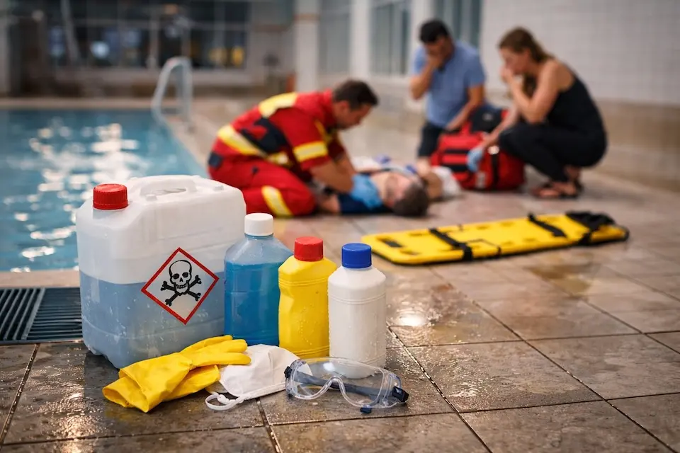 Perita aponta reação química como gatilho da morte por intoxicação em piscina