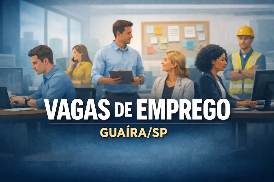 Vagas de emprego disponíveis no PAT de Guaíra; confira