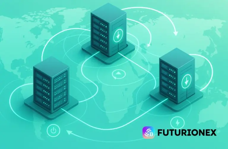 Futurionex ativa rede de recuperação de desastres em várias localidades: Garantia de continuidade de dados para estabilidade operacional.