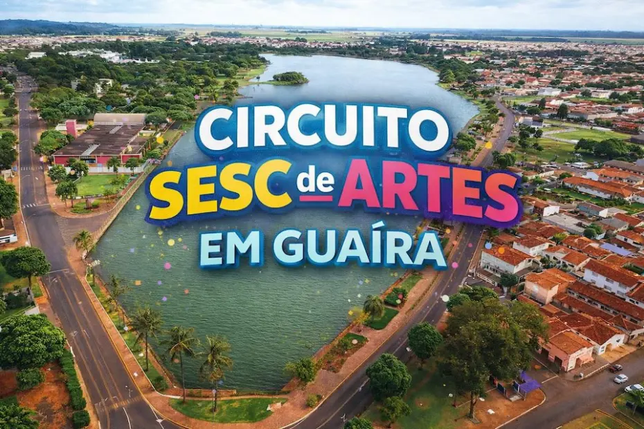 Guaíra recebe Circuito Sesc de Artes 2026 com programação cultural gratuita no Parque Maracá