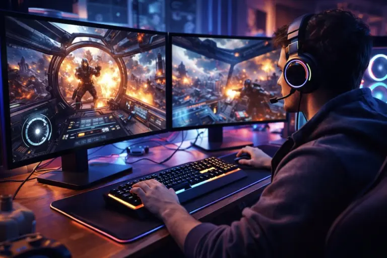 Vivencie experiência de jogos de última geração: tecnologia, desempenho e imersão no mundo gamer