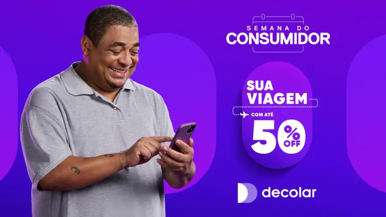 Decolar oferece produtos de viagens em até 12 vezes sem juros e descontos de até 50%