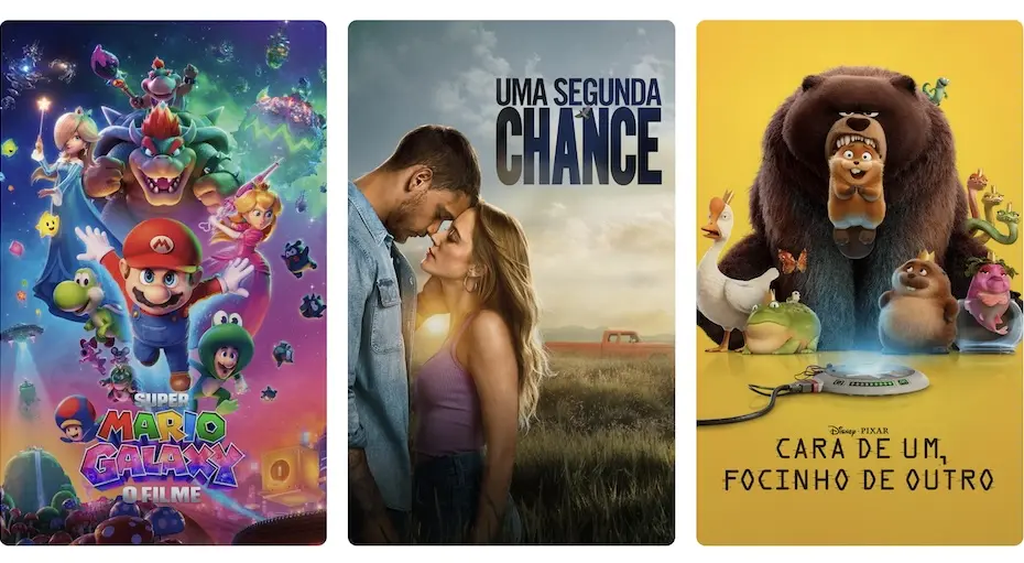 Programação do Cine Energia em Guaíra: confira os filmes em cartaz de 9 a 15 de abril