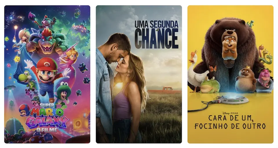 Programação do Cine Energia em Guaíra: confira os filmes em cartaz de 9 a 15 de abril