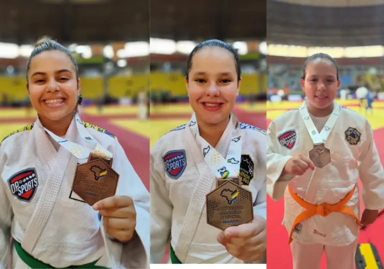 Judocas de Guaíra brilham em competição nacional com conquista de três medalhas