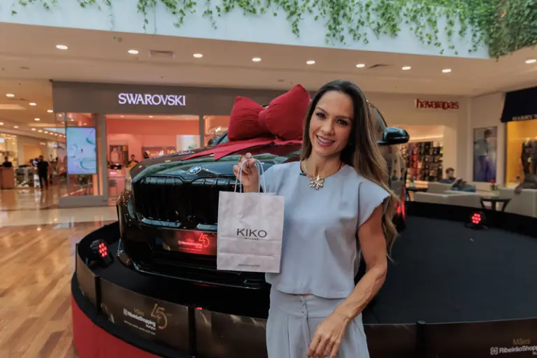 RibeirãoShopping lança campanha de Dia das Mães com presentes da KIKO Milano, sorteio de BMW X1 e show de Guilherme Arantes