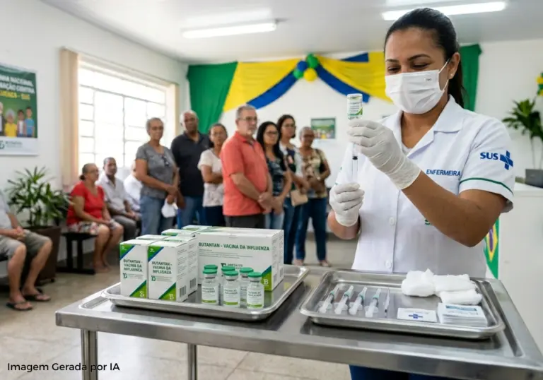 Guaíra prepara Dia D de vacinação contra Influenza para 25 de abril