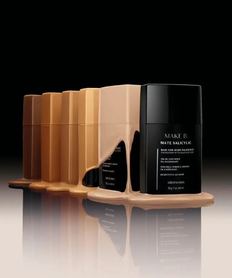 O Boticário reapresenta Make B. Mate Salicylic, elevando o padrão das bases para pele oleosa da brasileira