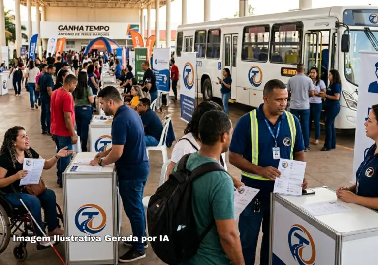 Feirão do Emprego da ESTT e PAT atrai vagas no Ganha Tempo