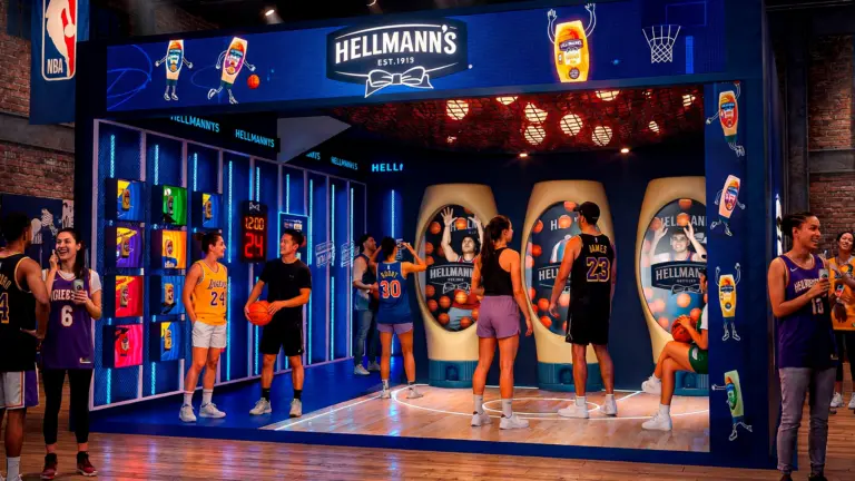 Hellmann’s entra em quadra na NBA House 2026 com experiências inéditas e imersivas