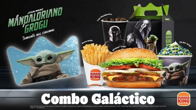 Burger King® apresenta nova coleção de brinquedos e combo temático inspirados em STAR WARS: O MANDALORIANO E GROGU