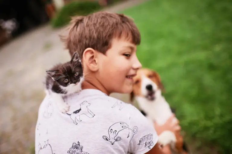 Quando é a hora de dar um pet para o seu filho?