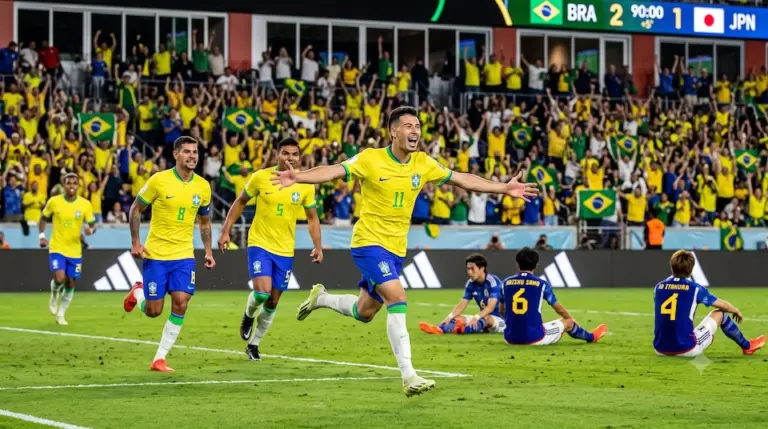 Brasil vence Japão de virada e avança na Copa do Mundo 2026; veja os resultados de ontem