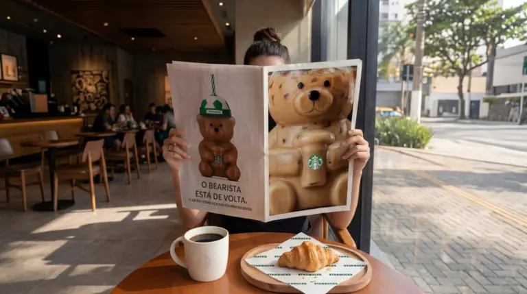 Bearista está de volta ao Brasil: Starbucks relança copo em formato de urso em versão inspirada no universo esportivo