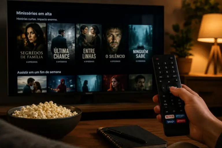 Minisséries curtas viram tendência e mudam o jeito de assistir streaming