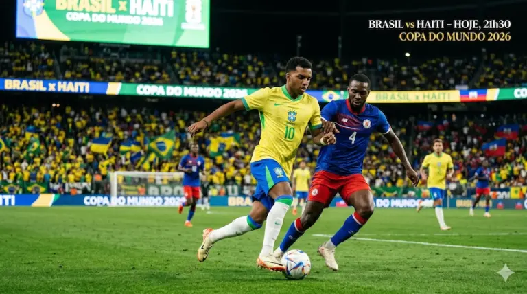 Brasil enfrenta o Haiti hoje pela Copa do Mundo 2026; veja horário e onde assistir ao vivo