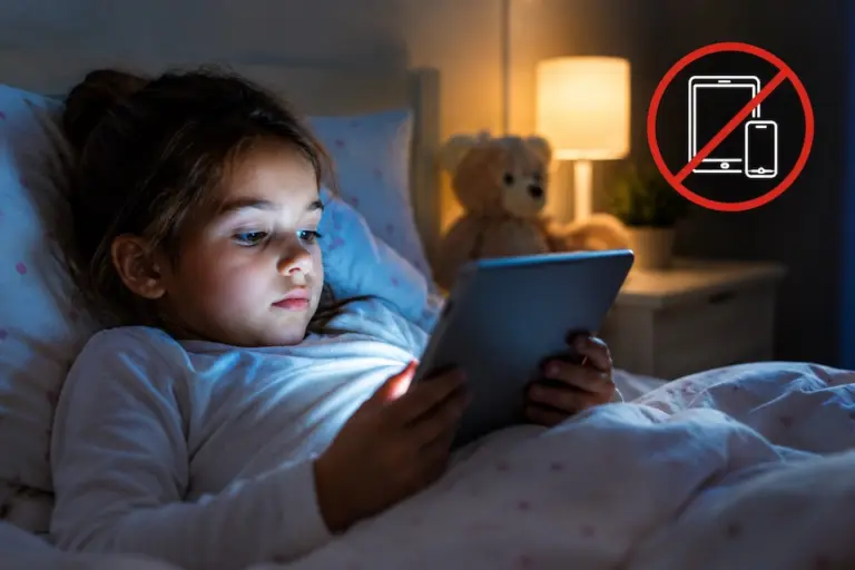 Celular antes de dormir pode afetar o sono e o desenvolvimento infantil