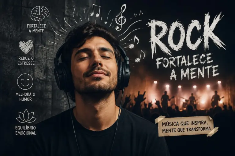 Como o rock ajuda na saúde mental?