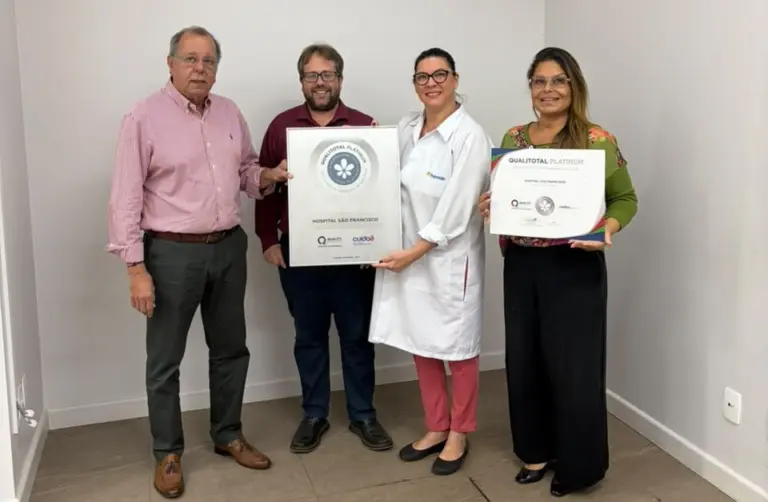  Hospital São Francisco recebe acreditação por qualidade e segurança assistencial