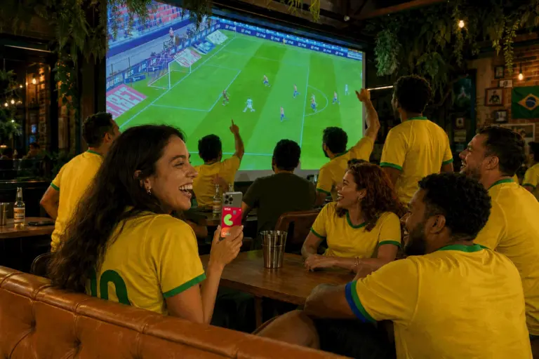 Quando o Brasil joga, o trabalhador para de gastar: recorte da Caju sobre o mundial