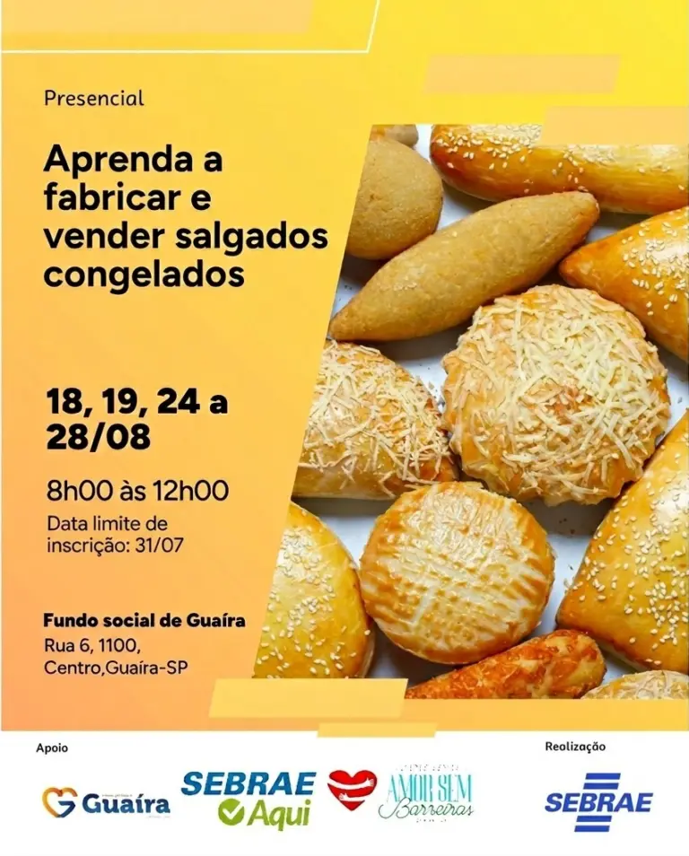 Capacitação gratuita impulsiona geração de renda em Guaíra