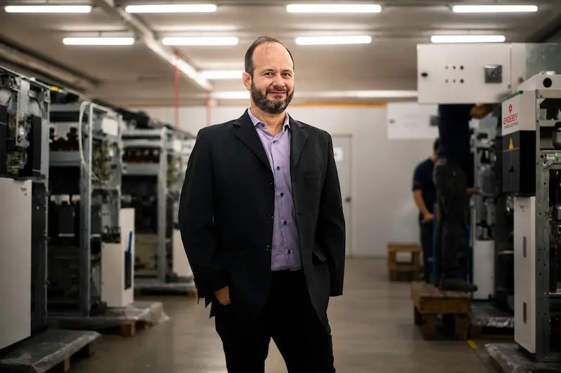 Fábio Amaral, CEO da Engerey Painéis Elétricos